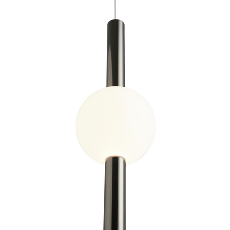 Lampa wisząca O-LINE 93 - LED, 93 cm, czarna