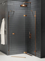 KABINA AVEXA COPPER PIĘCIOKĄTNA P 90x90x200 CZYSTE 6mm ACTIVE SHIELD