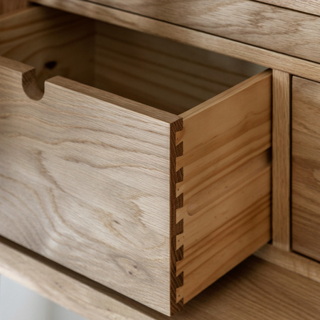 Craft Cocktail Cabinet Natural 850x450x1600mm