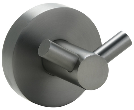 X-ROUND GUN METAL haczyk podwójny, gun metal