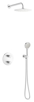 Silhouet HS1 podtynkowy zestaw prysznicowy termostatyczny chrom