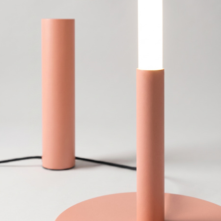 Lampa podłogowa TRANG brzoskwiniowa 4000K