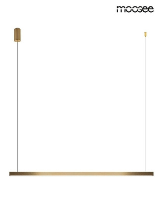 MOOSEE lampa wisząca LINUS 80 złota