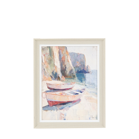 Whispering Shores Framed Canvas 420x55x320mm