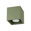 Plafon QUAD 1 zielona oliwka