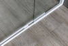 AMICO drzwi prysznicowe zawiasowe 1040-1220x1850mm, szkło czyste