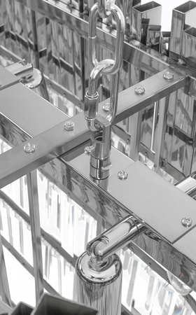 MOOSEE lampa wisząca IMPERIAL LONG        SILVER 90