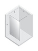 KABINA AVEXA WHITE WALK-IN  90x200 CZYSTE 8mm ACTIVE SHIELD