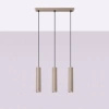 Lampa wisząca LAGOS 3L taupe