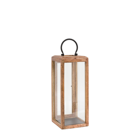 Ayna Wooden Lantern 180x180x445mm