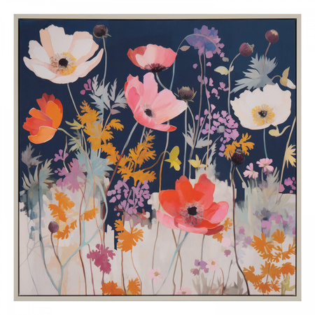 Modern Mix Framed Canvas 610x30x610mm