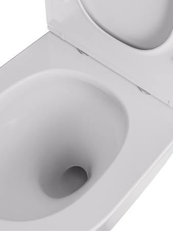 Miska WC VORTEX z deską biały połysk AMARO TR2217R