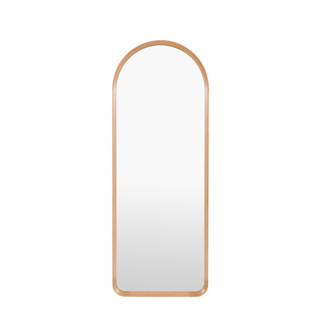Helsinki Arch Leaner Mirror Oak 600x60x1600mm