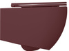 INFINITY miska WC wisząca, Rimless, 36,5x53cm, maroon red mat