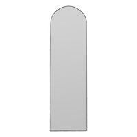 Lustro łukowe Hurston, czarne, 500 x 30 x 1700 mm