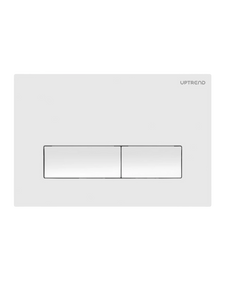 Przycisk toaletowy prostokątny biały mat YOSEMITE MATTE WHITE UP004-MW18