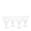 Swirl Wine Glass Clear (4pk) 92x92x145mm