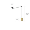 TRAKER 1 BL/GOLD