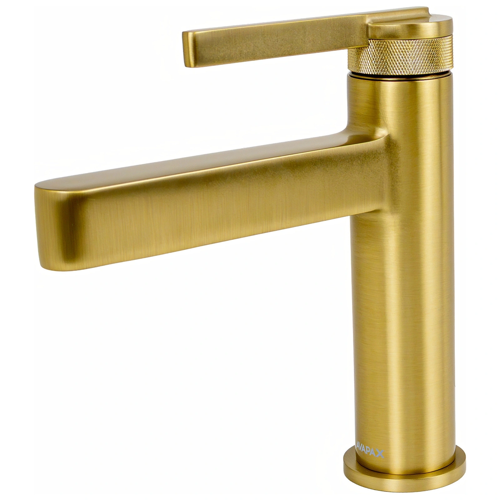 Bateria umywalkowa stojąca AVAPAX AUREVO, złoty szczotkowany Brushed Gold, kod ABAU111211 – widok produktowy