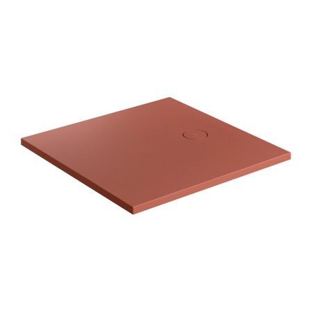AQUAROCK kompozytowy brodzik prysznicowy antypoślizgowy, 90 x 90 cm, terracotta mat
