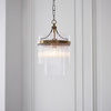 Marietta 1 Pendant Light Antique Brass