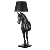 Lampa podłogowa KOŃ /HORSE S czarna