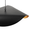 Lampa wisząca ENZO 40 cm - czarno złota