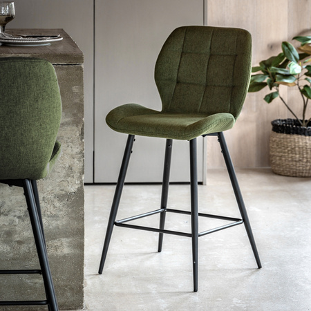 Manford Stool Bottle Green (2pk) 475X580X1000mm