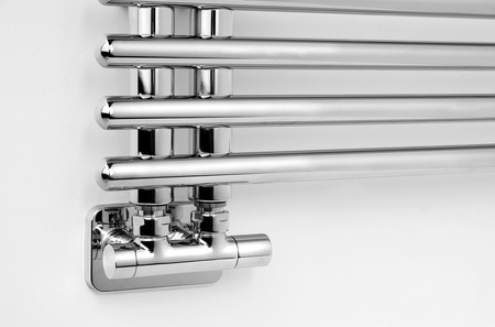 TWIN zestaw przyłączeniowy zespolony, rozstaw 50 mm, chrom