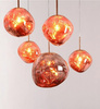 MOOSEE lampa wisząca FUSION 30 miedziana  - akryl