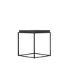 Stolik pomocniczy Forden Tray, czarny, 550 x 550 x 600 mm