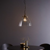 Hansen Grand 1 Pendant Light Antique Brass
