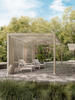 Pergola ogrodowa BIZZOTTO OCEAN 3X4 – Silk