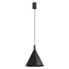 czarny \ Lampa wisząca 1 (25 cm)
