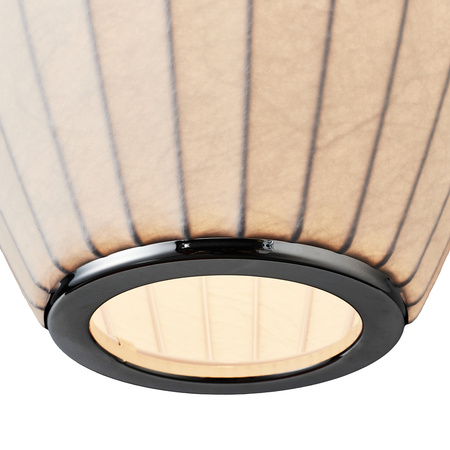 Lampa wisząca SILK BARREL biała 60 cm