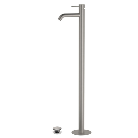 Bateria umywalkowa wolnostojąca-Daniel Rubinetterie/TK Steel