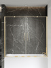 NZ4 Parawan nawannowy SMART GOLD BRUSHED 2D U 130x150 szkło czyste 8mm Active Shield 2.0