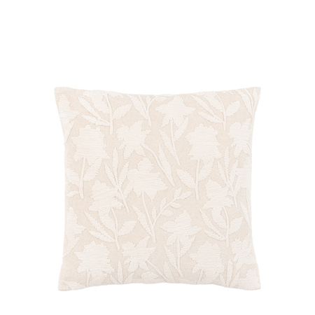 Ewen Floral Cushion Taupe 450x450mm