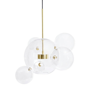 MOOSEE lampa wisząca CAPRI 6 złota