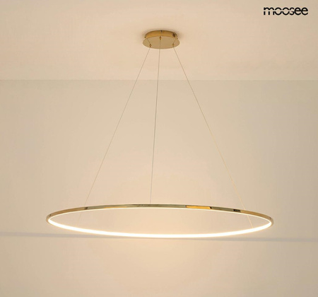 MOOSEE lampa wisząca RING SLIM 120 złota