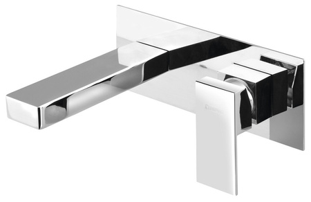 LATUS bateria umywalkowa podtynkowa, chrom