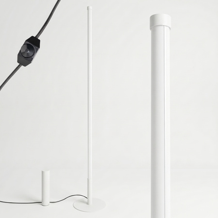 Lampa podłogowa TRANG biała 4000K