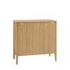 Camden 3 Drawer Chest Natural 870x450x870mm