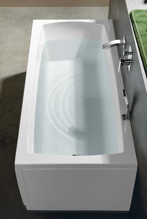 LILY wanna prostokątna 140x70x39cm, biały