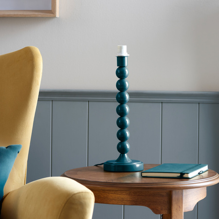 Higgledy Table Lamp Base Gloss Marlin Blue Paint