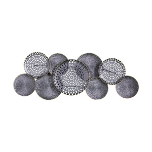 Metalowa dekoracja ścienna Alga 1340 x 540 mm