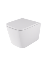 Miska WC z deską VORTEX wisząca owalna biały połysk GRAVIS TR2216R
