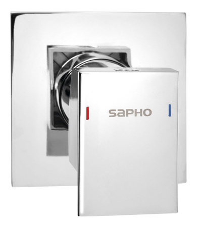 SPECTRE bateria bidetowa podtynkowa, 1 wyjście, chrom