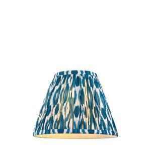 Ikat Shade Marlin Blue Fabric 185x125x250mm