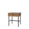Hyland 1 Drawer Bedside 400x400x500mm